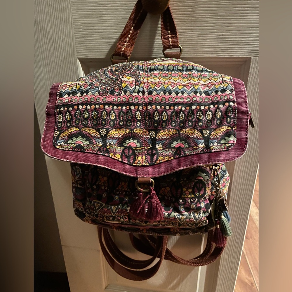 Sakroots cloth backpack
